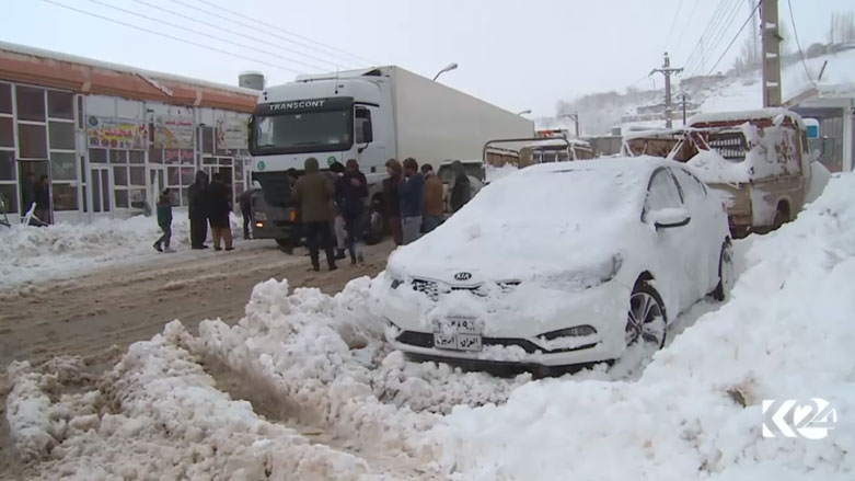 بالصور.. مناطق في كوردستان ترتدي حلة بيضاء بـ