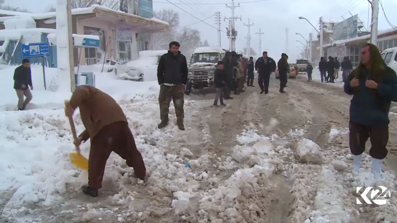 بالصور.. مناطق في كوردستان ترتدي حلة بيضاء بـ