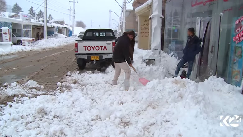 بالصور.. مناطق في كوردستان ترتدي حلة بيضاء بـ