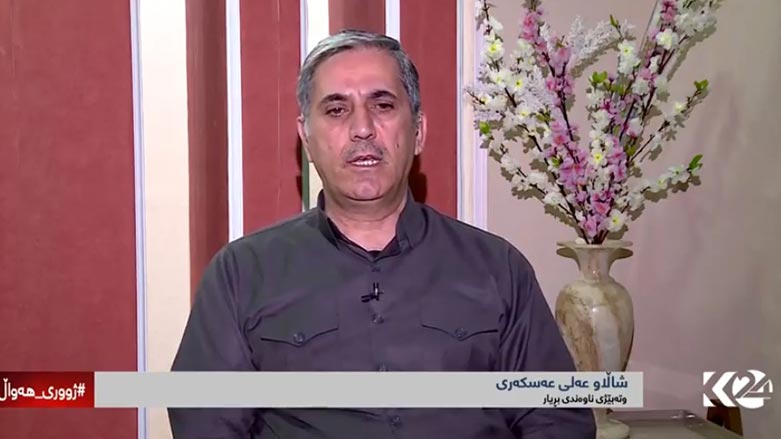 شاڵاو عه‌لى عه‌سكه‌رى: پێویستە حكومەتی بنكه‌ فراوان ھەڵبوەشێندرێتەوە 