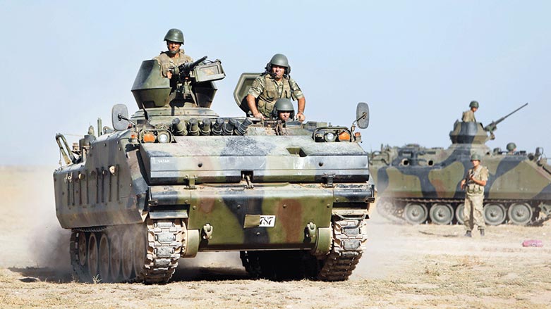 توركيا: ژماره‌يه‌ك پێگه‌ى يه‌په‌گه‌ و داعش بۆردومانكراوون