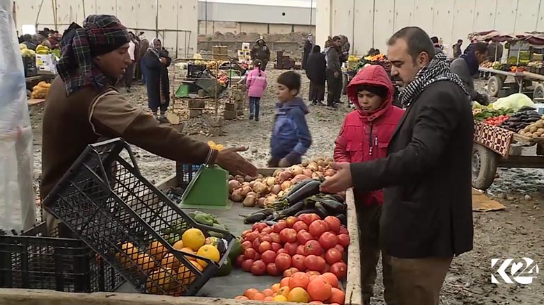 گيرفانى خاڵى هاووڵاتيان بازارى ناوچه‌ رزگاركراوه‌كانى مووسڵى سست كردووه‌