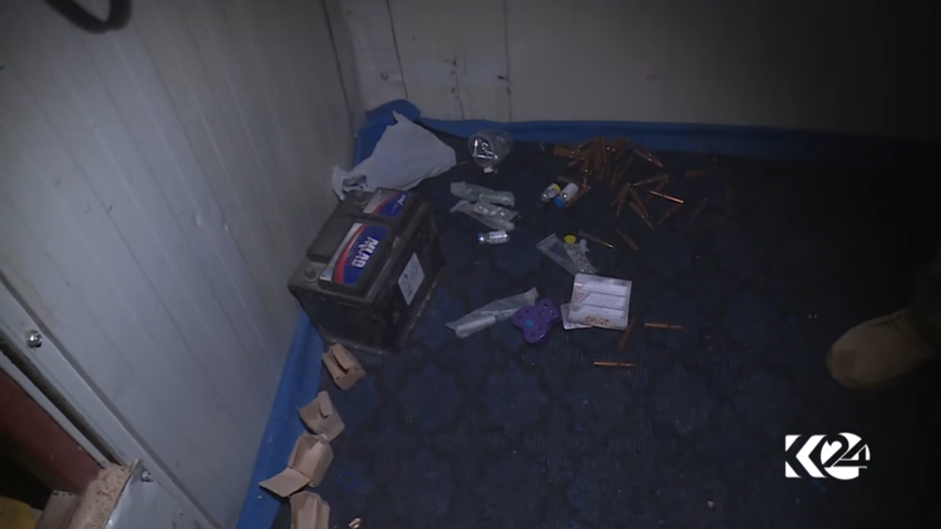 (بالصور).. البيشمركة تكتشف نفقا بـ