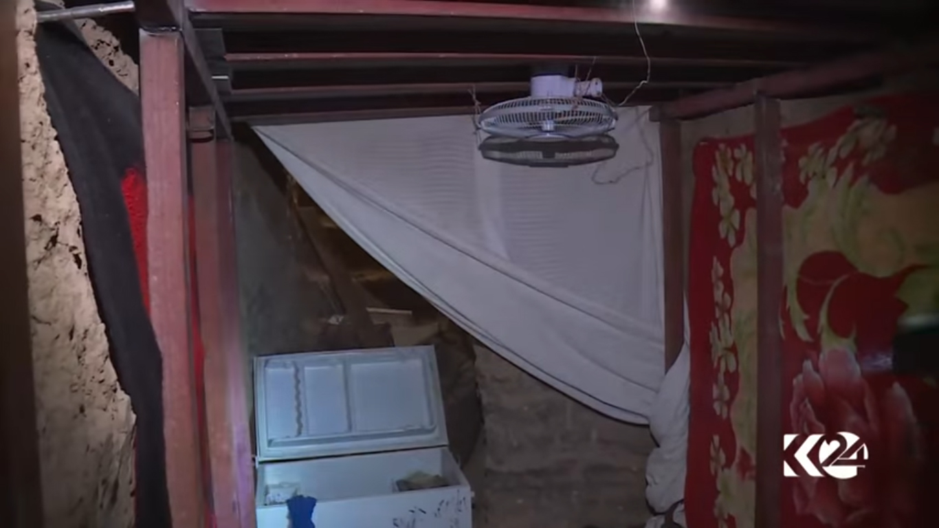 (بالصور).. البيشمركة تكتشف نفقا بـ