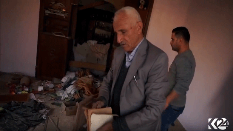 بە ڤیدیۆ..خێزانە کرستیانەکان دەگەڕێنەوە ناوچەکانیان