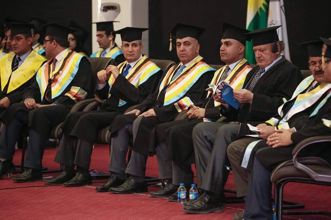 به‌ وێنه‌.. رێوڕه‌سمی ده‌رچووانی حه‌وته‌مین خوولی زانكۆی سۆران