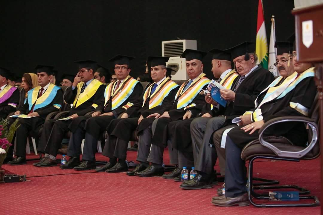 به‌ وێنه‌.. رێوڕه‌سمی ده‌رچووانی حه‌وته‌مین خوولی زانكۆی سۆران