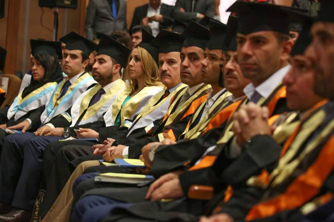 به‌ وێنه‌.. رێوڕه‌سمی ده‌رچووانی حه‌وته‌مین خوولی زانكۆی سۆران