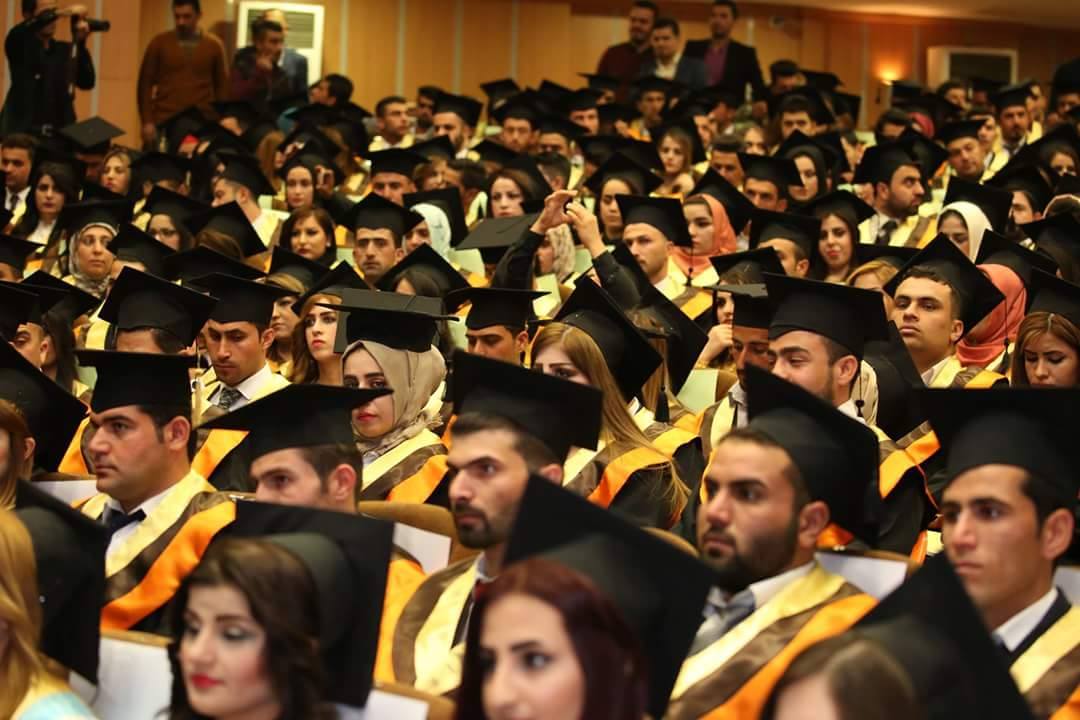 به‌ وێنه‌.. رێوڕه‌سمی ده‌رچووانی حه‌وته‌مین خوولی زانكۆی سۆران
