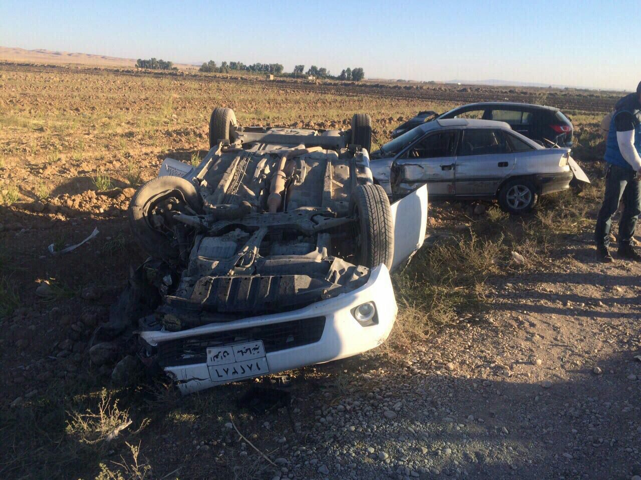 به‌هۆی رووداوێكی هاتووچۆ پێنج هاووڵاتی بوونه‌ قوربانی