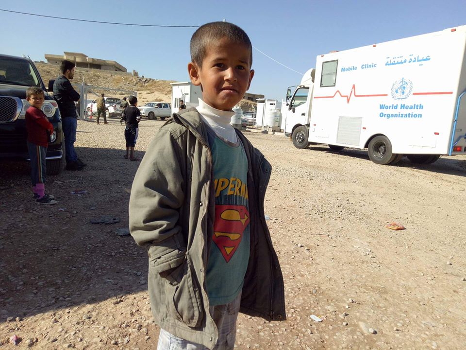 بە وێنە... ژیانی منداڵانی ئاوارە لە رۆژی جیھانی مافەكانی منداڵان