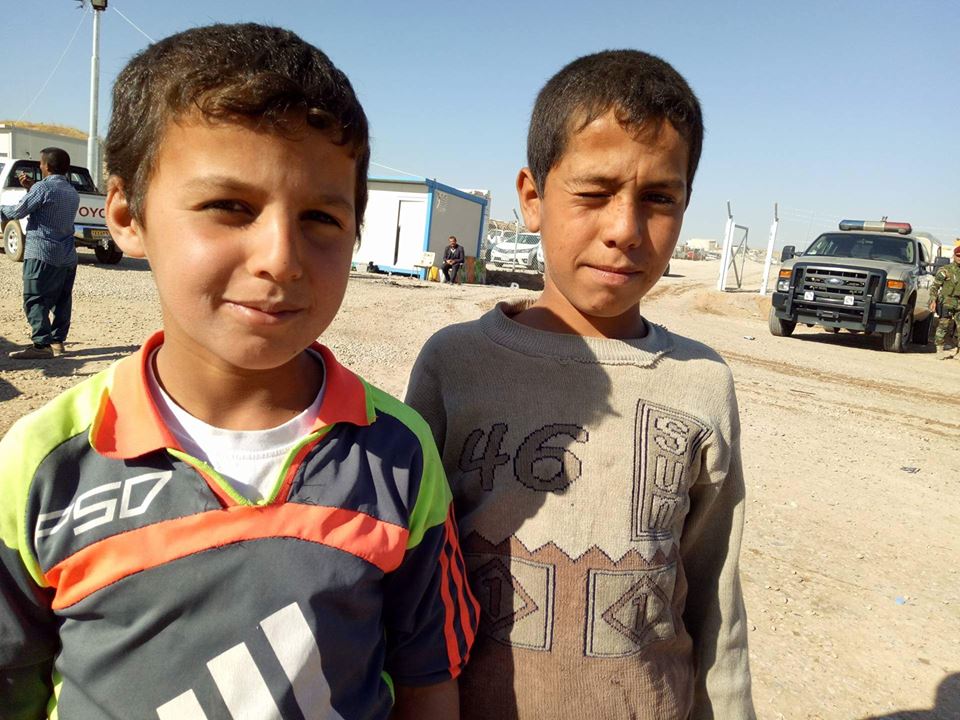 بە وێنە... ژیانی منداڵانی ئاوارە لە رۆژی جیھانی مافەكانی منداڵان