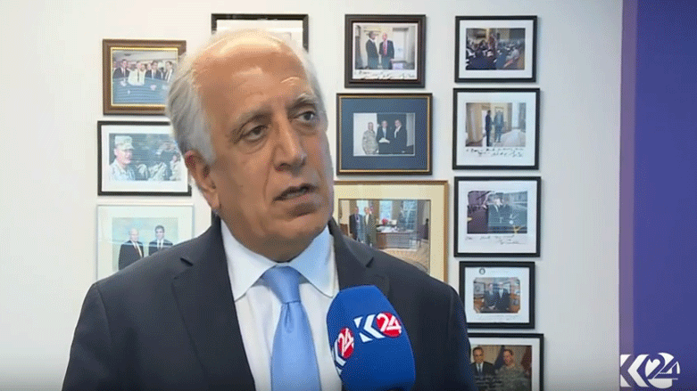 خەلیلزاد بۆ كوردستان24: ئەمریكا بەردەوام دەبێ لە ھاوكاریكردنی پێشمەرگە