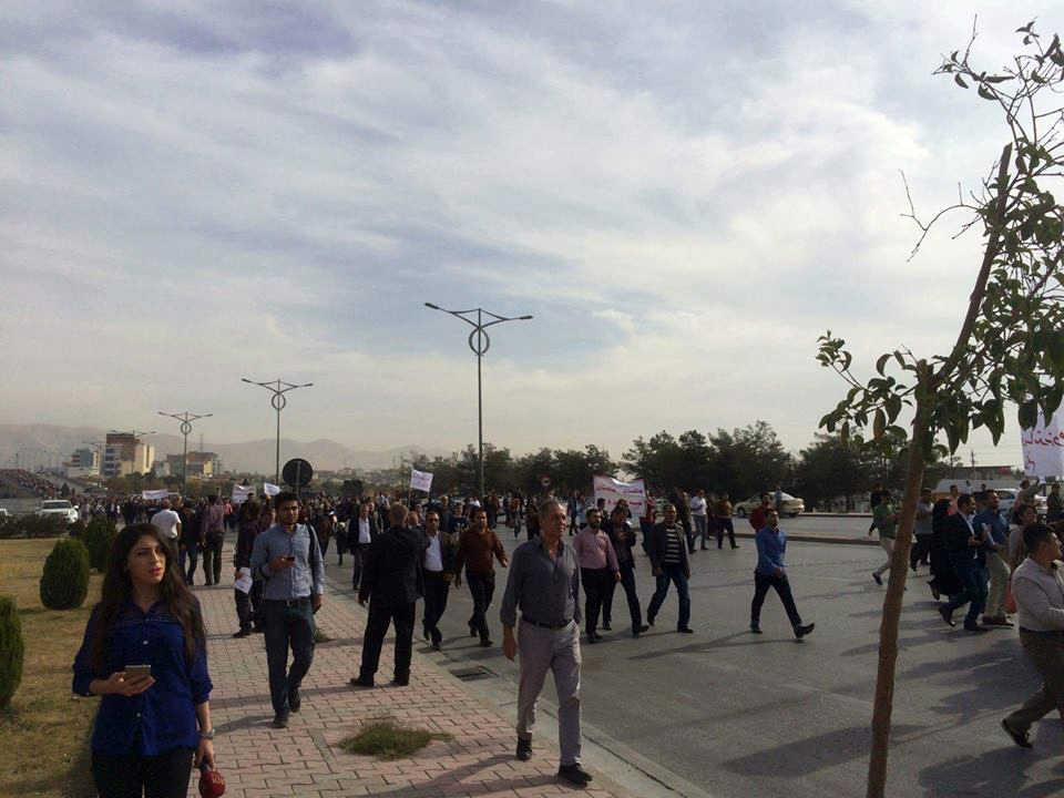 لیژنەیەك لێكۆڵینەوە لە سكاڵای مامۆستایانی سلێمانی دەكات