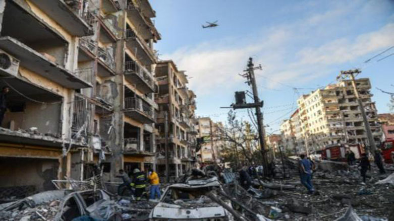 داعش به‌رپرسیارێتی ته‌قینه‌وه‌ی ئامه‌دی‌ له‌ ئه‌ستۆ گرت