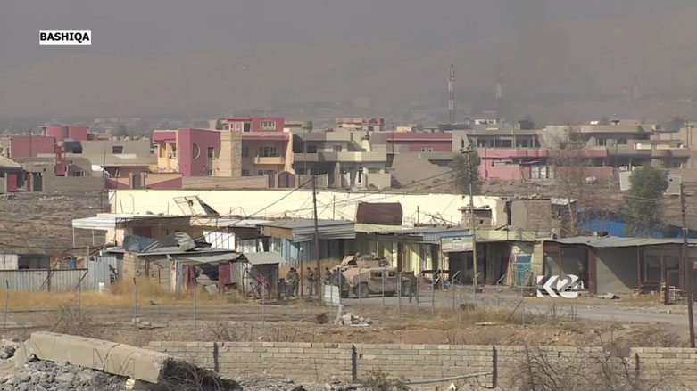 بالصور.. البيشمركة تتوغل داخل احياء بعشيقة