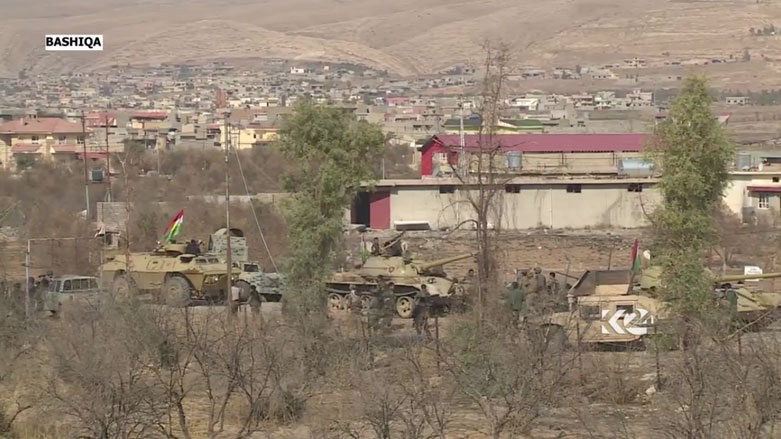 بالصور.. البيشمركة تتوغل داخل احياء بعشيقة