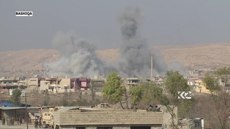 بالصور.. البيشمركة تتوغل داخل احياء بعشيقة