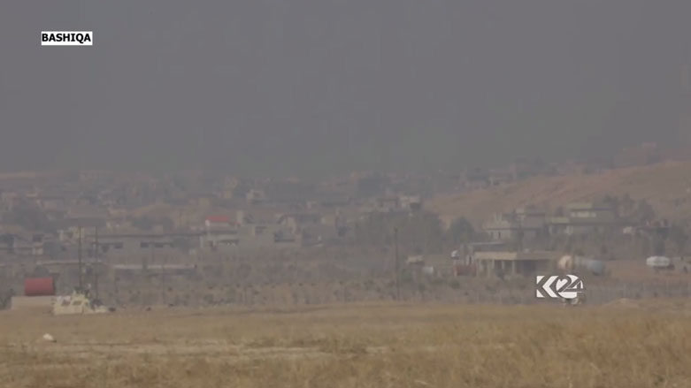 بالصور.. البيشمركة تتوغل داخل احياء بعشيقة