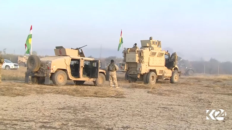 بالصور.. البيشمركة تخوض معارك عنيفة مع داعش داخل بعشيقة