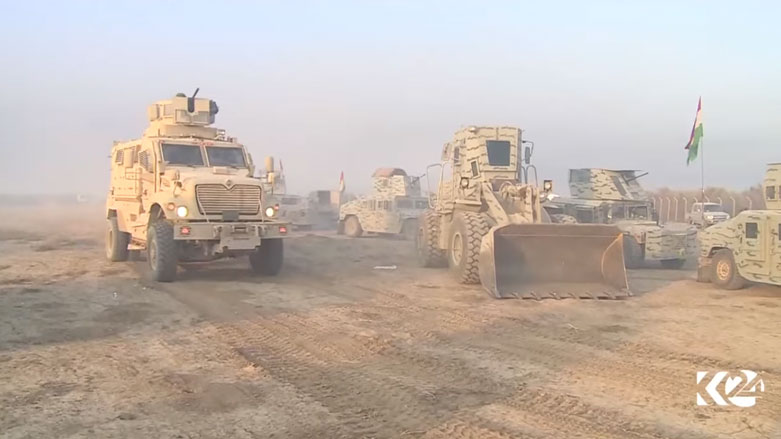 بالصور.. البيشمركة تخوض معارك عنيفة مع داعش داخل بعشيقة