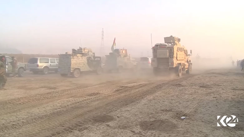 بالصور.. البيشمركة تخوض معارك عنيفة مع داعش داخل بعشيقة