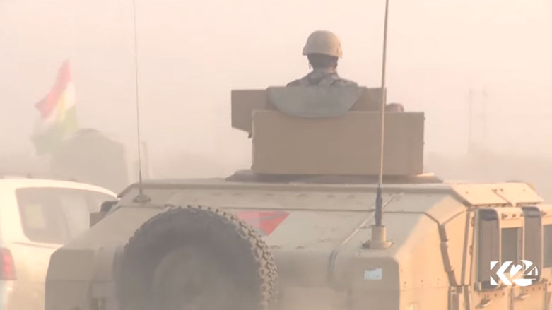 بالصور.. البيشمركة تخوض معارك عنيفة مع داعش داخل بعشيقة