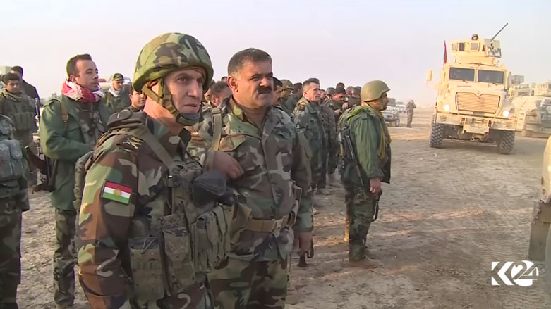 بالصور.. البيشمركة تخوض معارك عنيفة مع داعش داخل بعشيقة