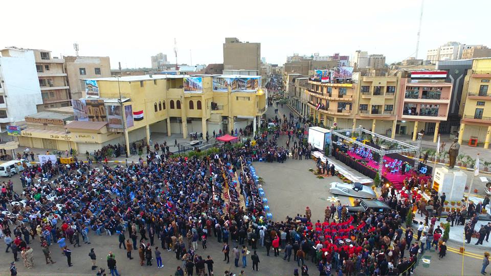 بالصور.. بغداد تحتفي بمئوية 