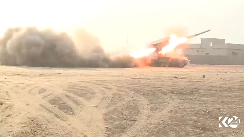 بالفيديو.. الجيش يواصل تقدمه بالراجمات المتحركة شرقي الموصل