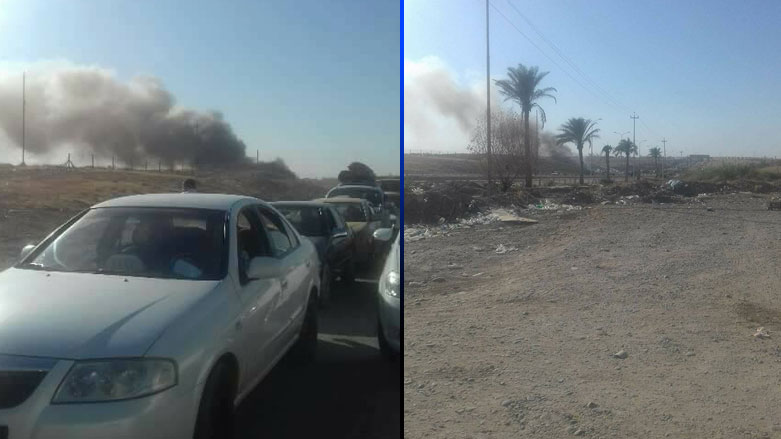 مقتل واصابة 22 شخصا بانفجار عند مدخل بجنوب تكريت