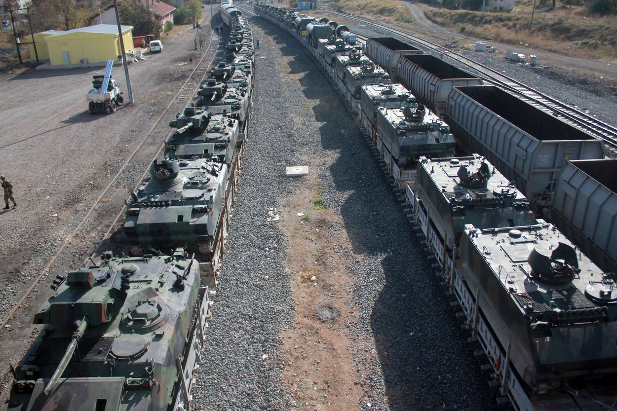 وێنه‌: توركیا ھێزی زیاتر رەوانەی سنوورەكانی كوردستان ده‌كات