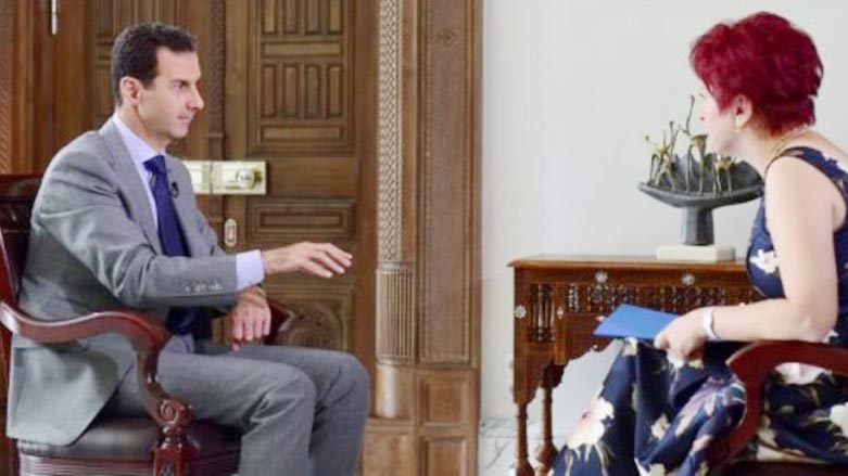 به‌شار ئه‌سه‌د داوای خانمه‌ رۆژنامه‌نووسێكی رووسی ده‌كات