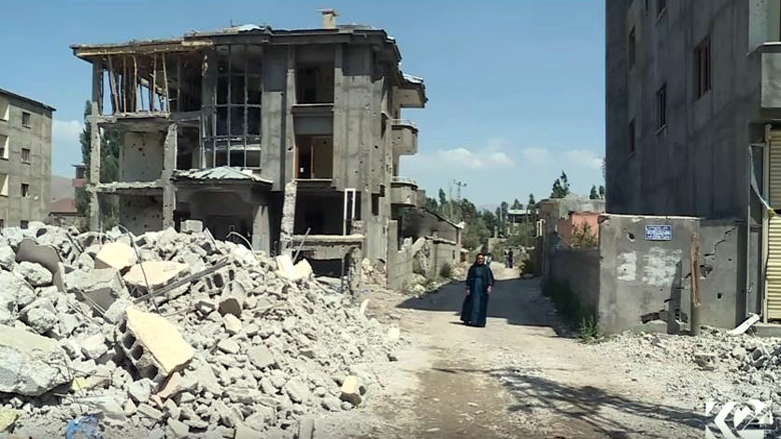 خەڵكی گەڤەر لە پڕۆسەی ئاوەدانكردنەوەی شارەكەیان نیگەرانن