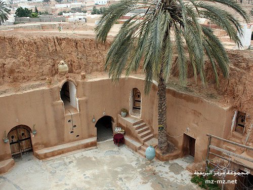 به‌ وێنه‌.. مه‌تماته‌..  شارێك له‌ ژێرزه‌وی 