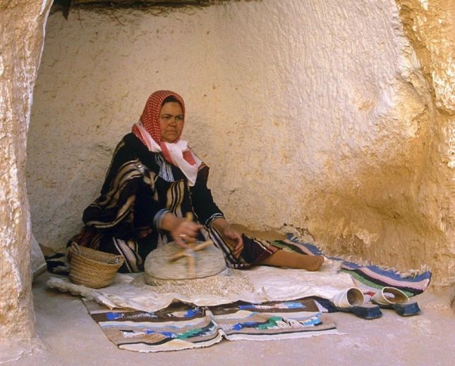 به‌ وێنه‌.. مه‌تماته‌..  شارێك له‌ ژێرزه‌وی 
