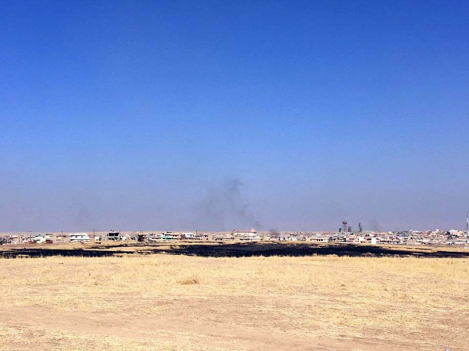 سوپای عێراق چووە نێو شارۆچكەی تلكێف 