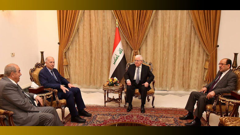 معصوم يجتمع بنوابه الثلاثة لاول مرة منذ اكثر من عام