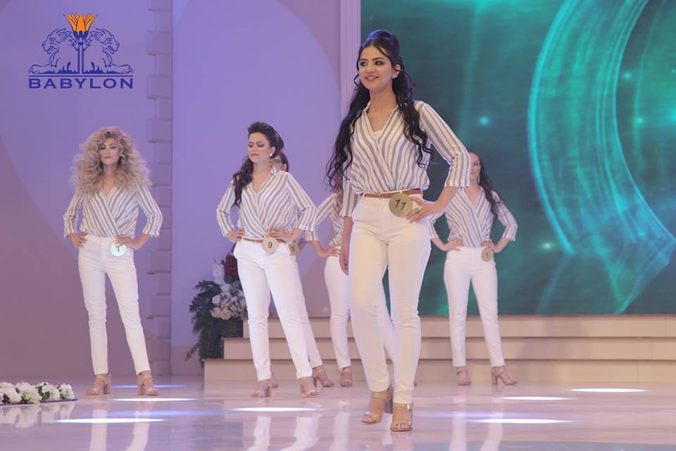 Miss Kurdistan 2016 candidates, Erbil, Kurdistan Region, October 7, 2016. (Photo: Babylon Media)