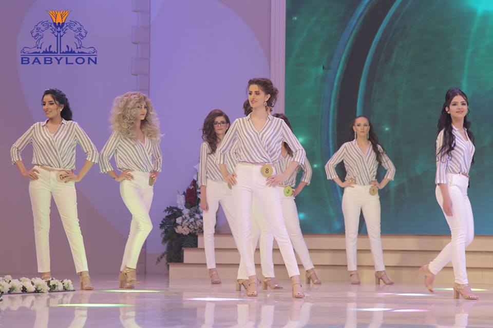 Miss Kurdistan 2016 candidates, Erbil, Kurdistan Region, October 7, 2016. (Photo: Babylon Media)