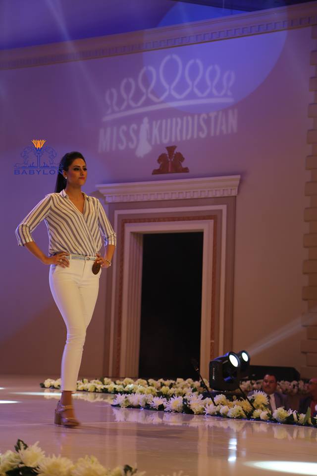 Miss Kurdistan 2016 candidates, Erbil, Kurdistan Region, October 7, 2016. (Photo: Babylon Media)