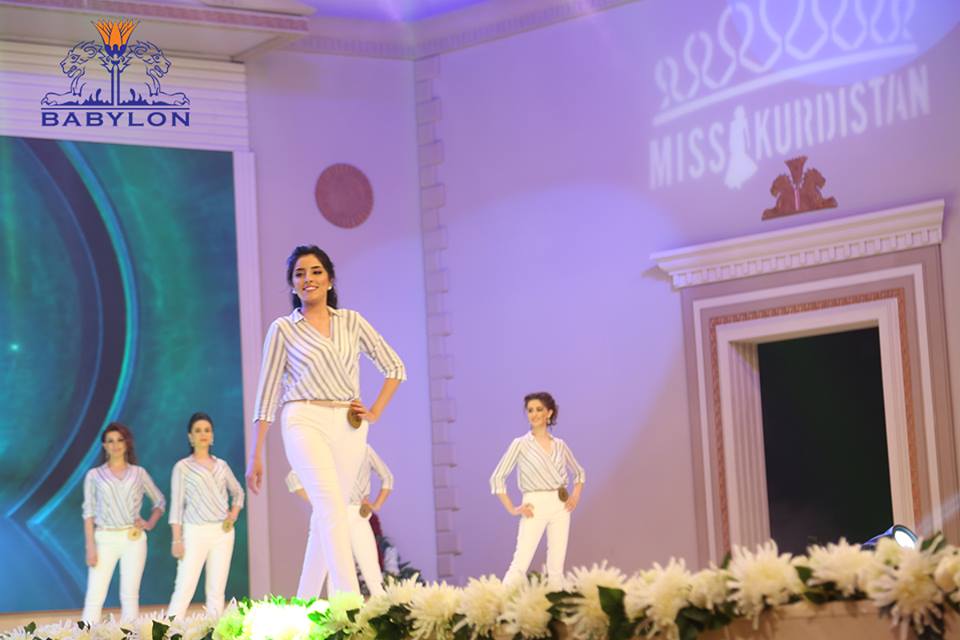 Miss Kurdistan 2016 candidates, Erbil, Kurdistan Region, October 7, 2016. (Photo: Babylon Media)