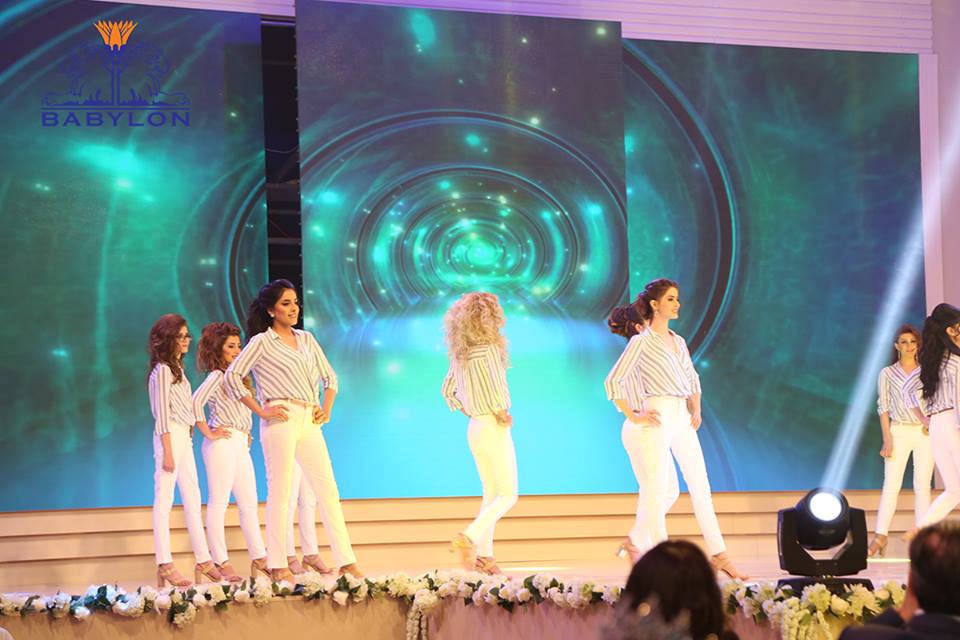 Miss Kurdistan 2016 candidates, Erbil, Kurdistan Region, October 7, 2016. (Photo: Babylon Media)
