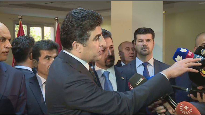 مایكی كوردستان تی ڤی و كه‌ی ئێن ئێن نێچیرڤان بارزانی دێنێته‌ قسه