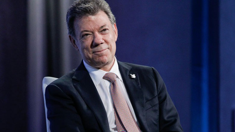 الرئيس الكولومبي يفوز بنوبل للسلام