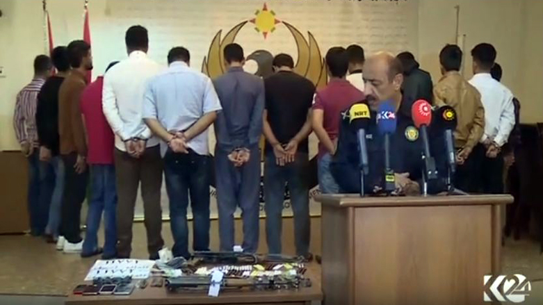 ژمارەیەك تۆمەتبار لە ھەولێر دەستگیر دەكرێن