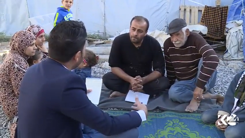 نازحون فلسطينيون بمخيمات العراقيين في كوردستان