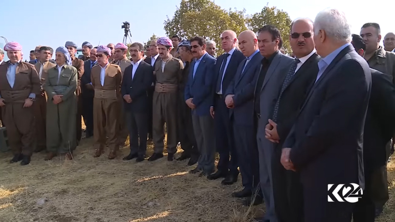 Bi wêne.. Merasîma binaxkirina helbestvanê Kurd Hêdî