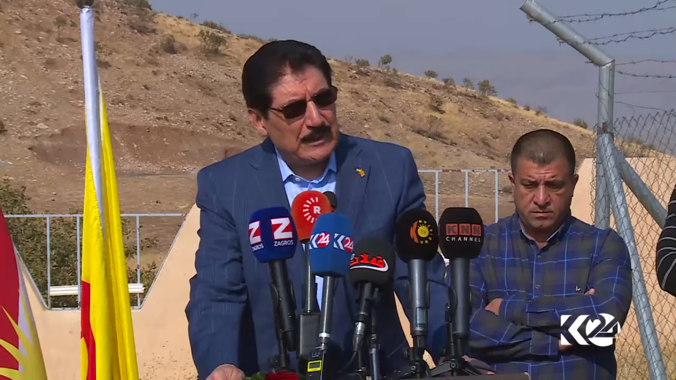Bi wêne.. Merasîma binaxkirina helbestvanê Kurd Hêdî