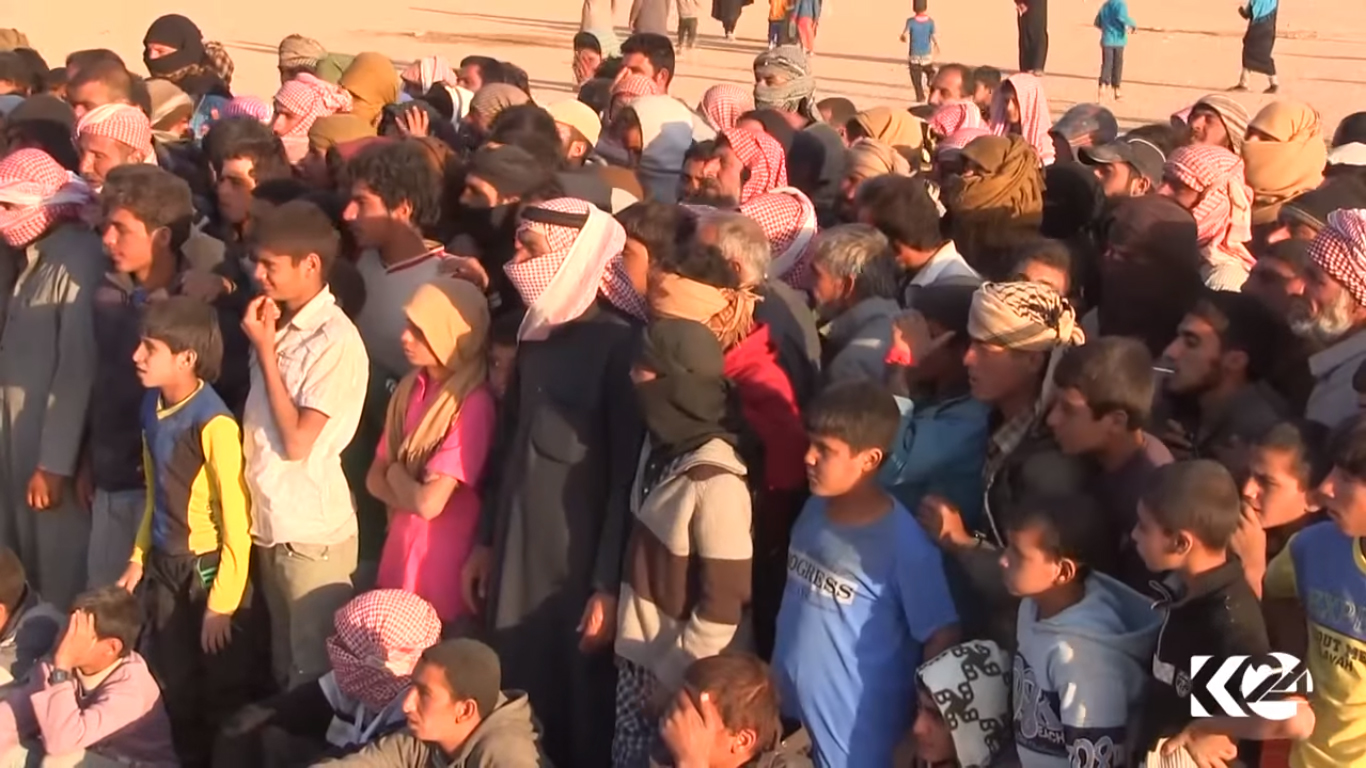 بالصور.. فارون من الموصل يعانون أوضاعا مأساوية في سوريا